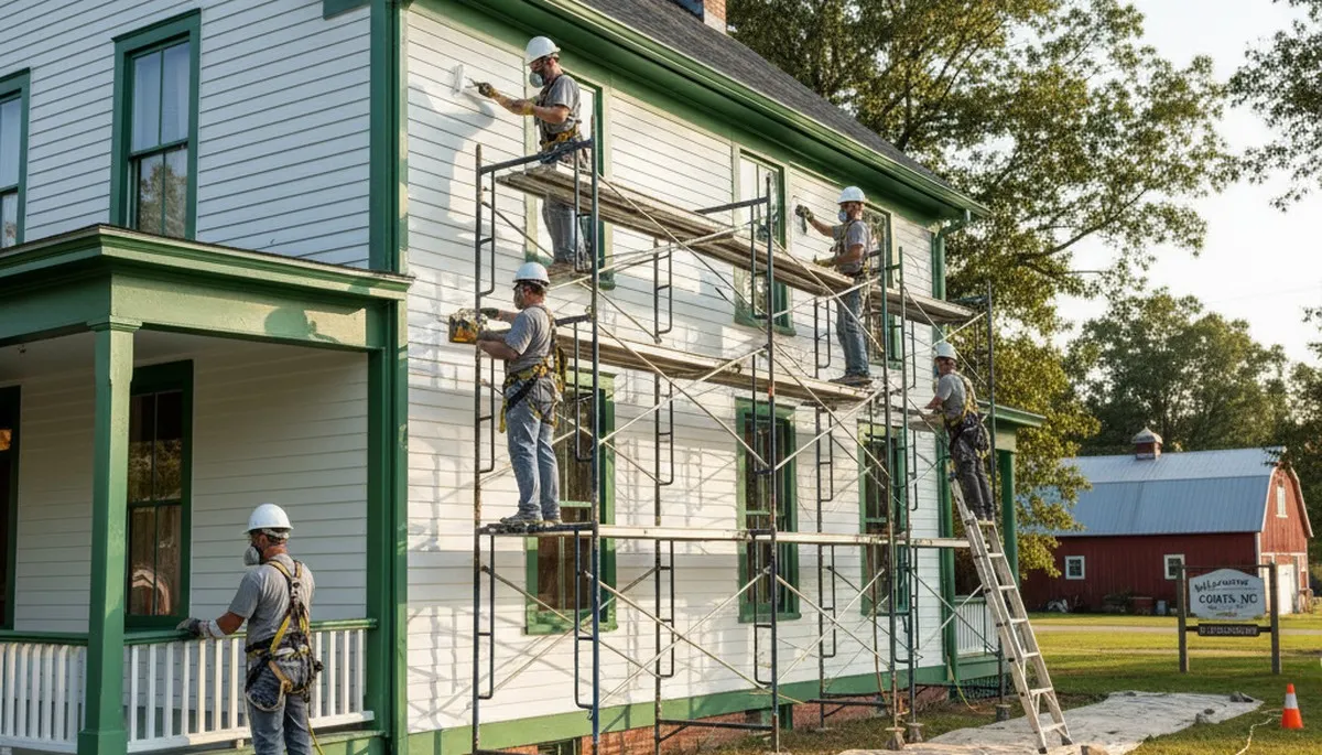 Raleigh, NC painting contractor providing professional interior and exterior painting services