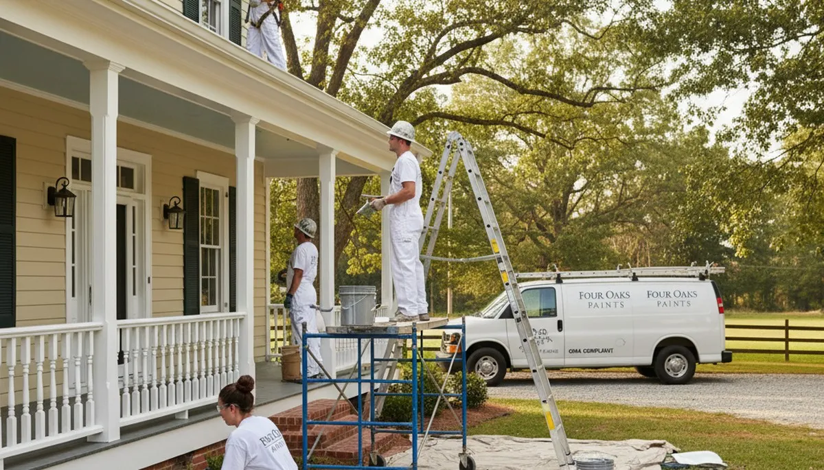Raleigh, NC painting contractor providing professional interior and exterior house painting services