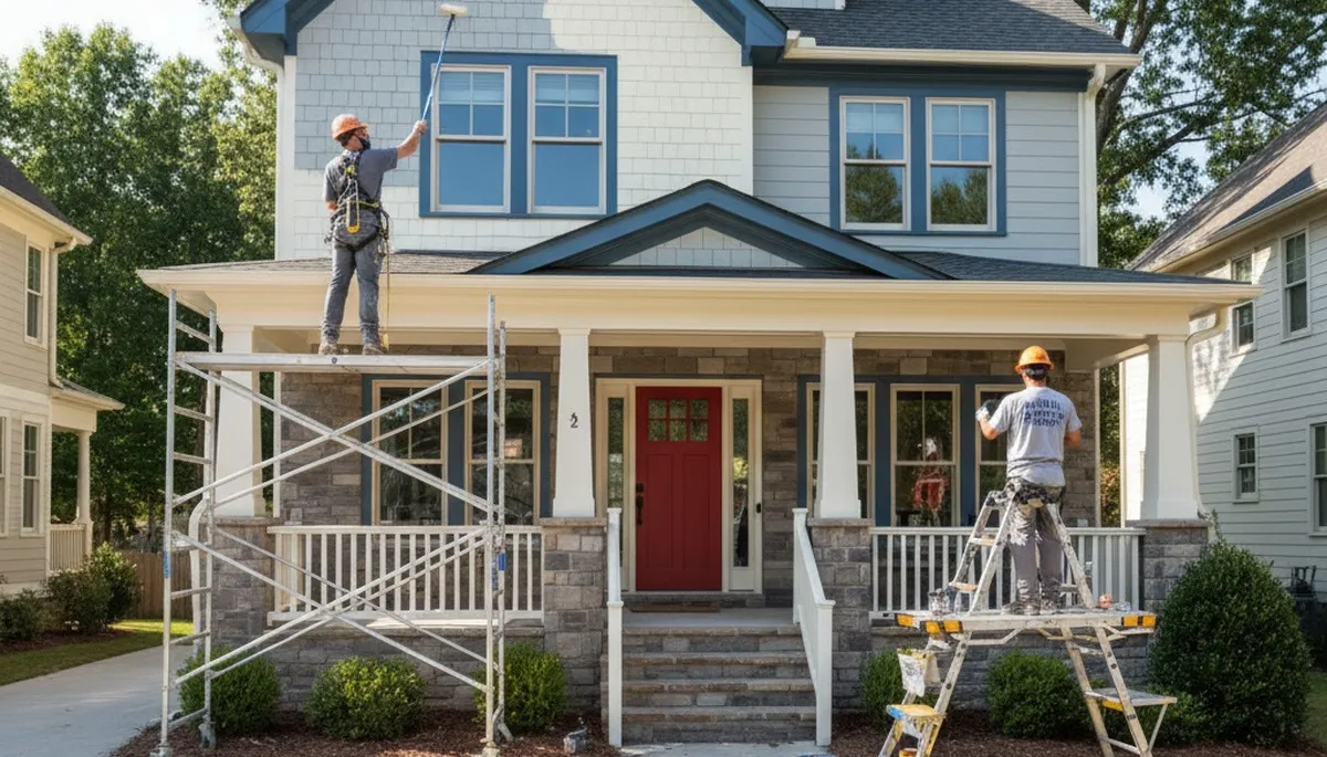 Raleigh, NC painting contractor delivering professional interior and exterior house painting services