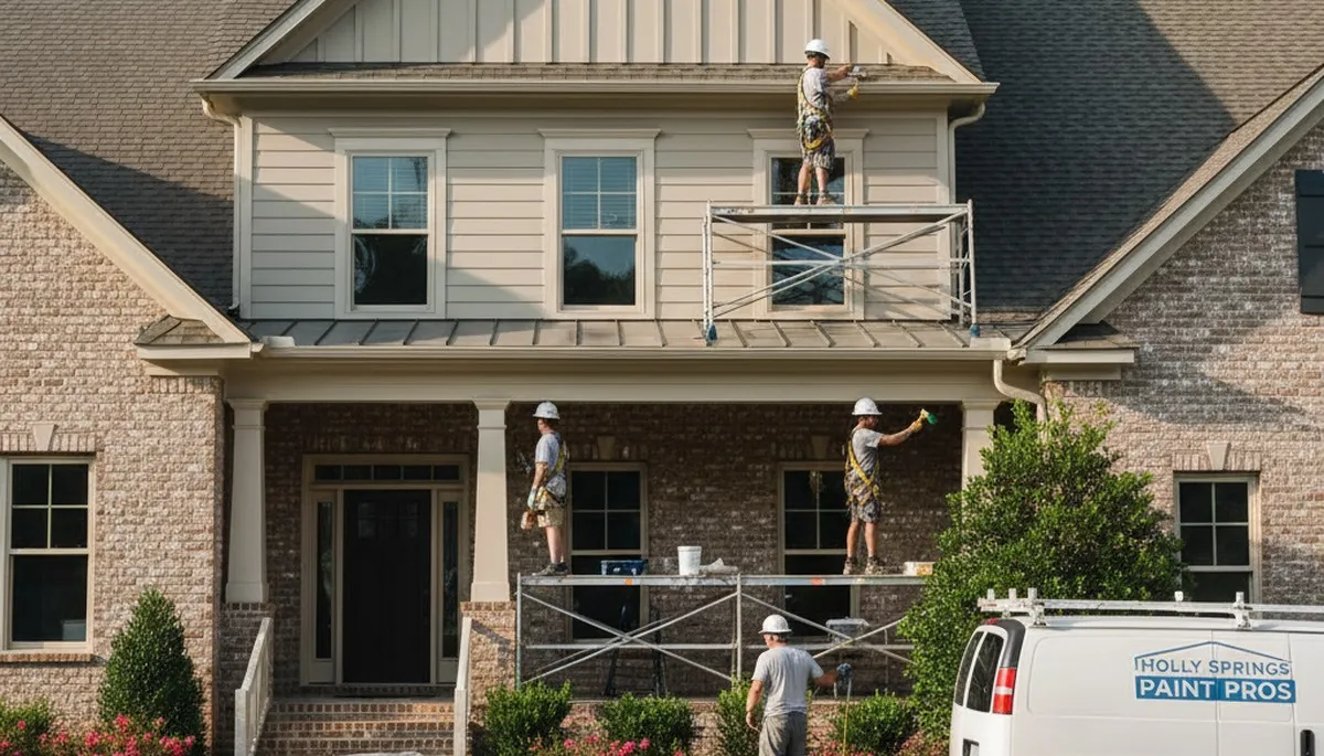Raleigh, NC painters providing professional interior and exterior painting services