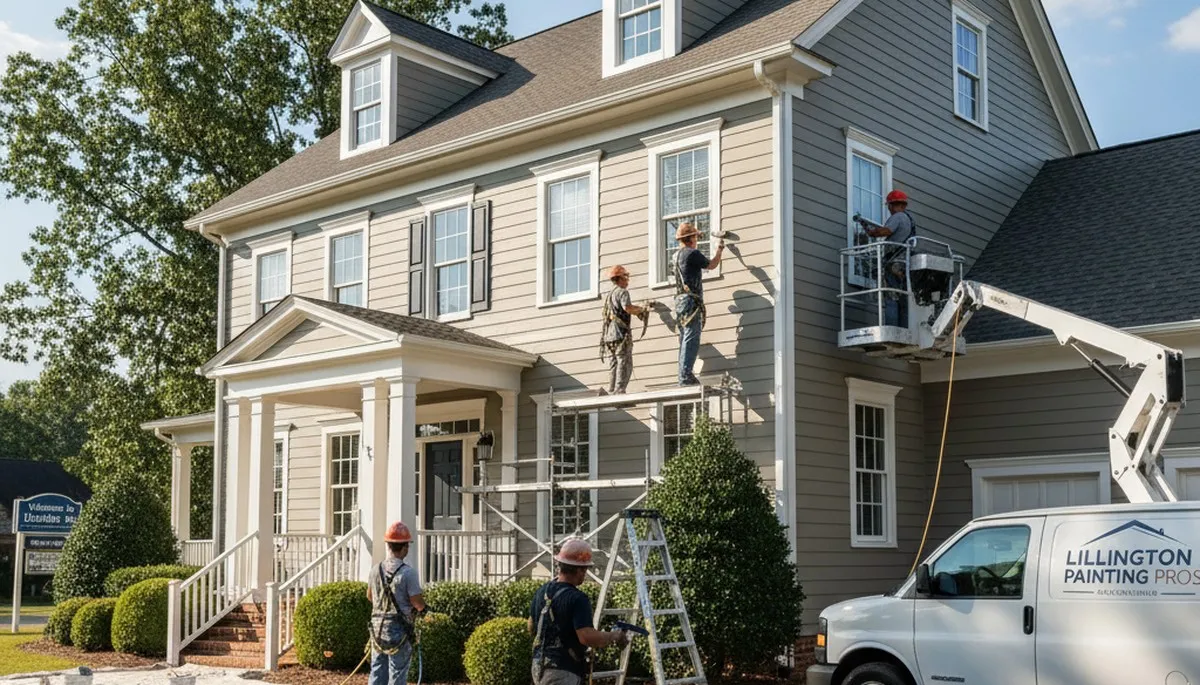 Raleigh, NC painting contractor providing professional interior and exterior house painting services
