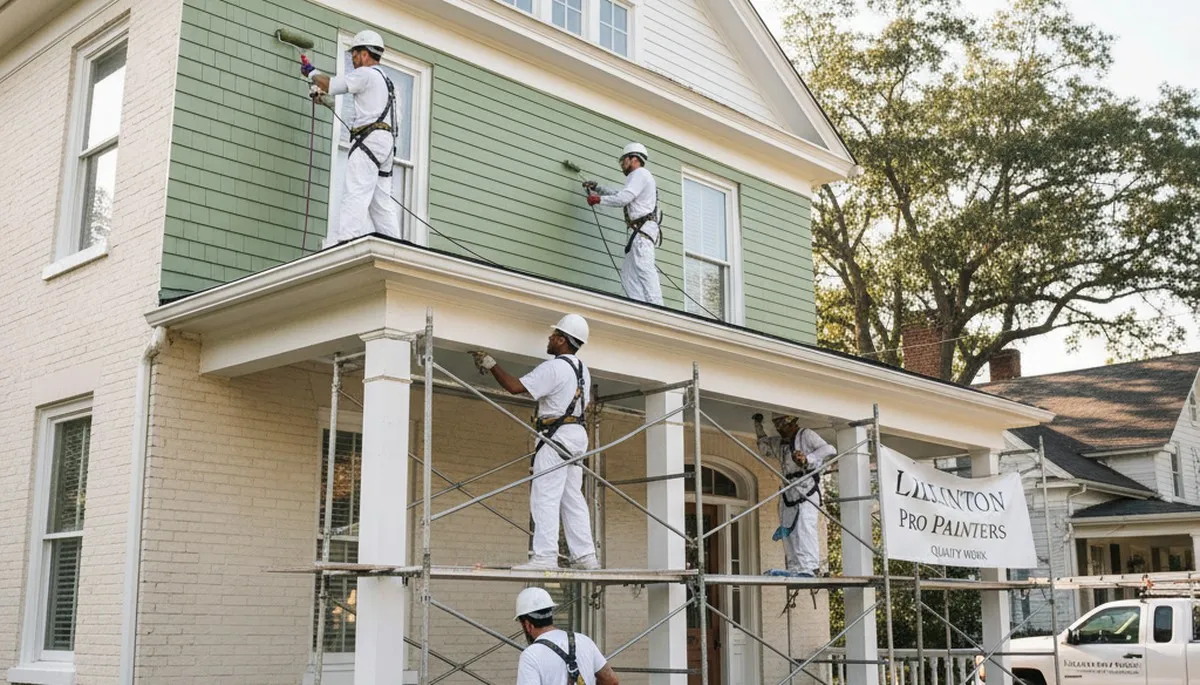 Raleigh, NC painters providing professional interior and exterior painting services