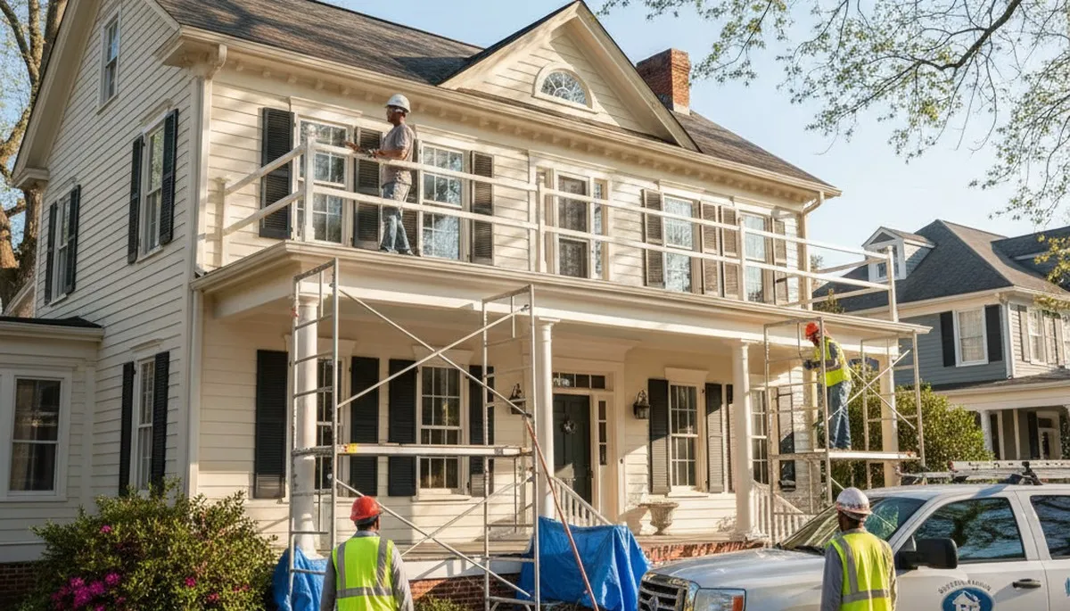 Painting contractor serving Raleigh, NC for interior and exterior home painting projects