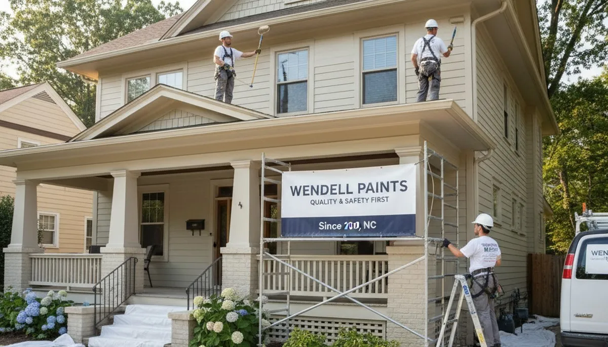 Raleigh, NC painting contractor providing professional interior and exterior painting services